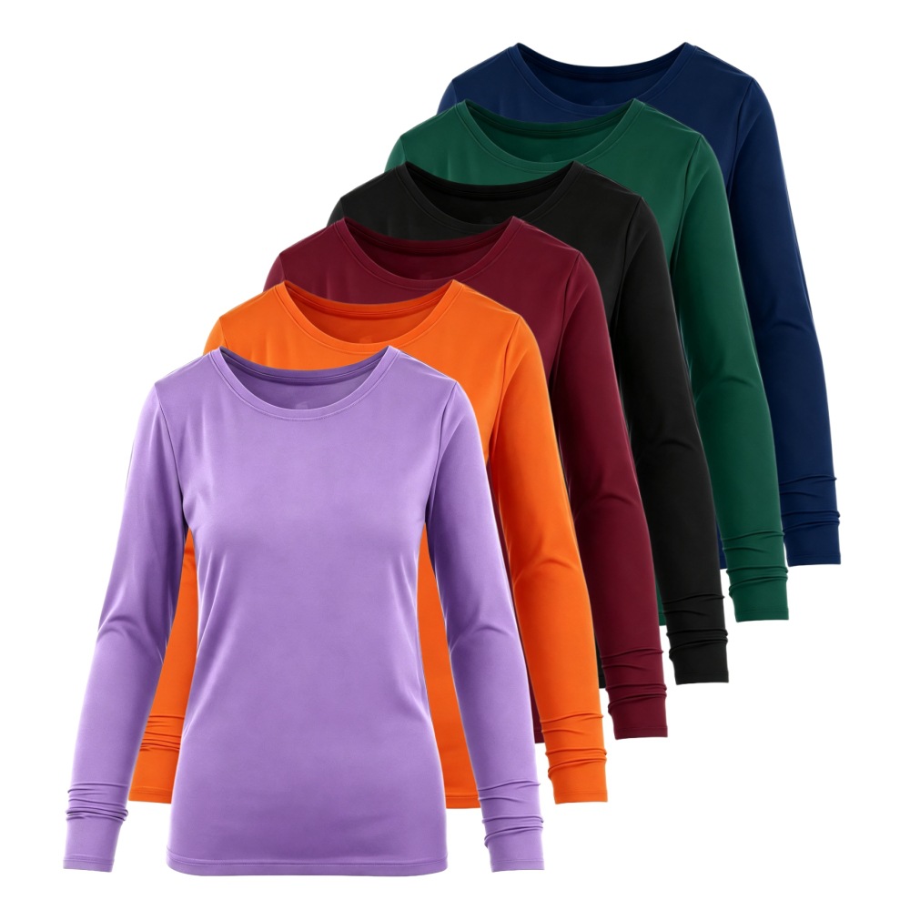 Undershirt Crew Neck - قميص داخلي طبي بأكمام طويلة وياقة