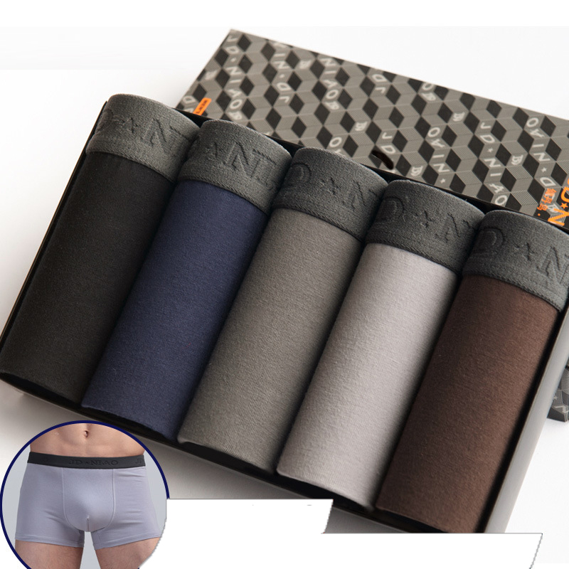 5 قطعة/الوحدة الرجال الملابس ا - مراجعة Boxer Brief Pack Cotton وسعره