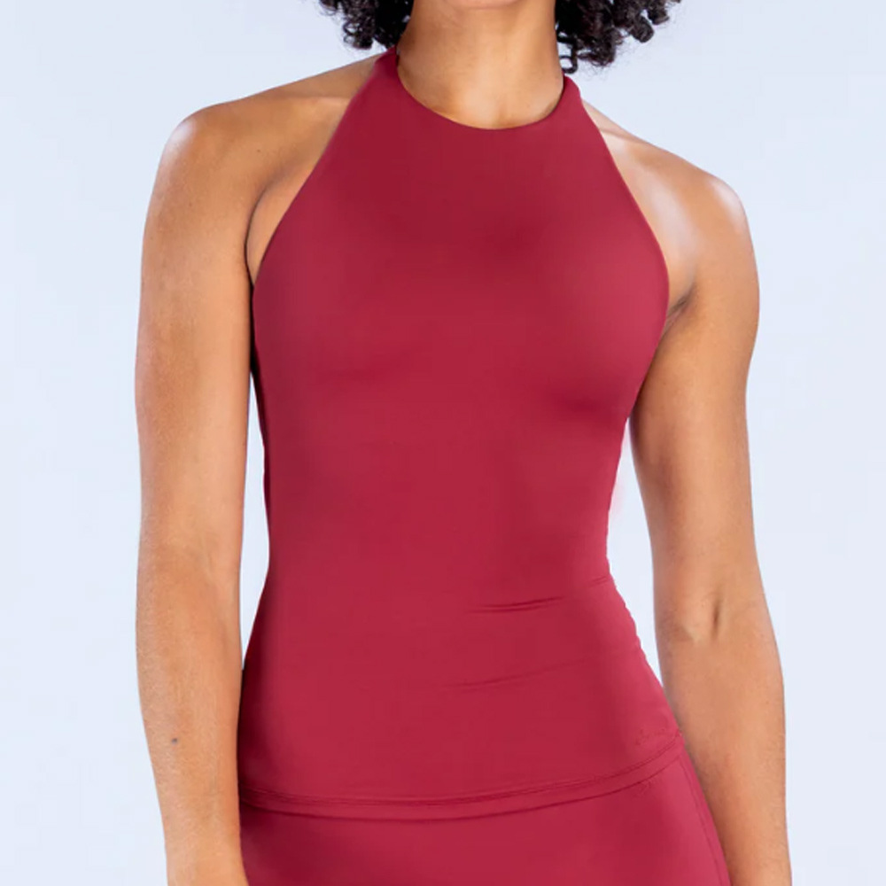 بلوزة رياضية نسائية بدون أكمام - مراجعة Suspender Tank Top وسعره