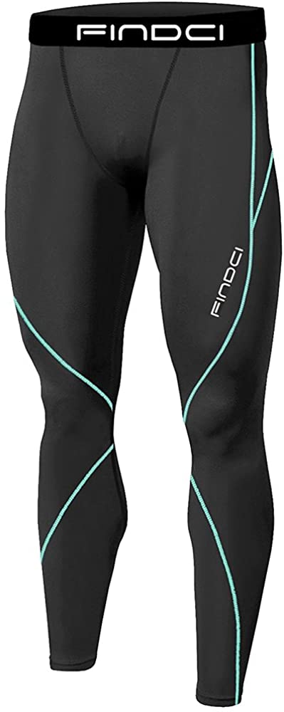 Findci الرجال الرياضة تشغيل مج - مراجعة Compression Long Pant وسعره